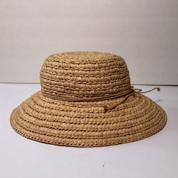 Helen Kaminski Australia Raffia Sun Hat Boho Bohemian Coastal Vacation main image 4
